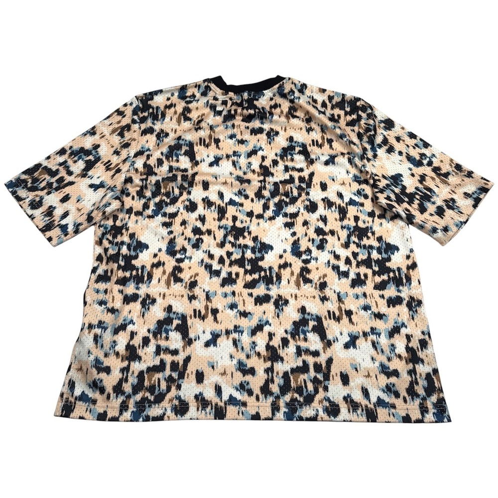 Zara x Rhuigi Mesh Jersey Mens XL Multicolor Animal Print Streetwear Shirt - Picture 2 of 9